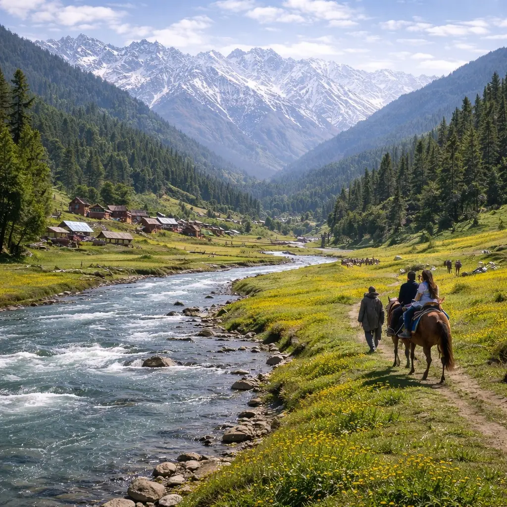 Crown of the Himalayas: The Ultimate Jammu & Kashmir Alpine & Spiritual Escape