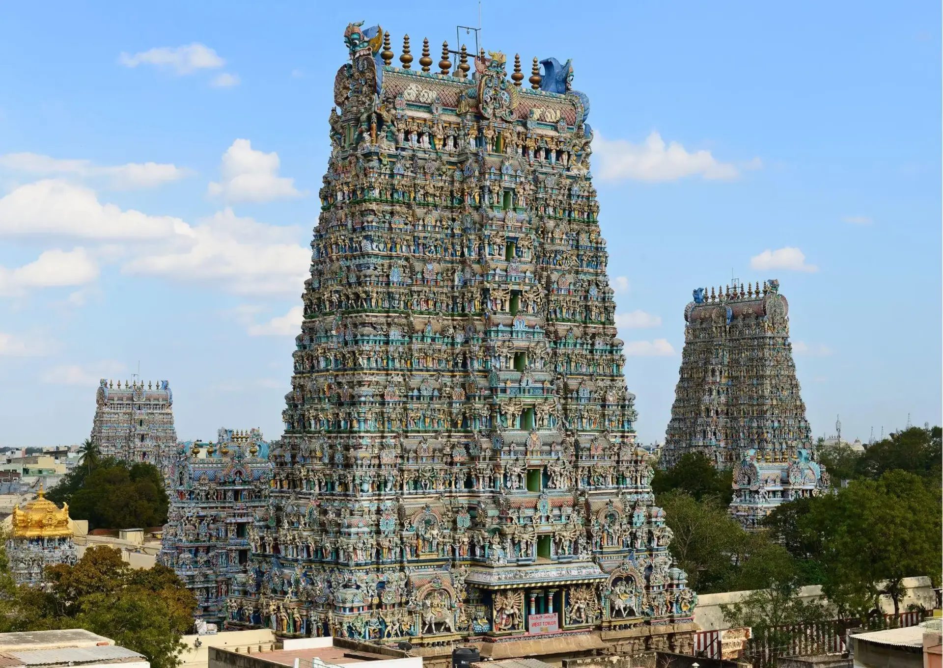 The Divine Tamil Nadu Temples : 7-Day Pilgrimage Circuit